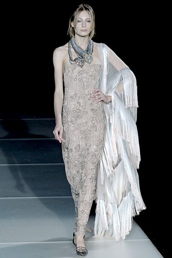 Giorgio Armani, Fall/Winter 2011. Milan Fashion Week 2011. [Photo by Vittorio Zunino Celotto/Getty Images]