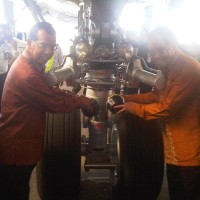 Airbus A330-200 Terbaru Garuda Mendarat di Soekarno-Hatta