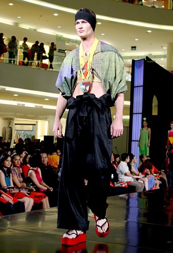 Priyo Oktaviano (Rainbow of Life). (Photo by Mohammad Abduh/Wolipop)