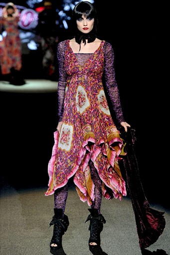 Betsey Johnson, Fall/Winter 2011. New York Fashion Week 2011. [Photo by Frazer Harrison/Getty Images for IMG]