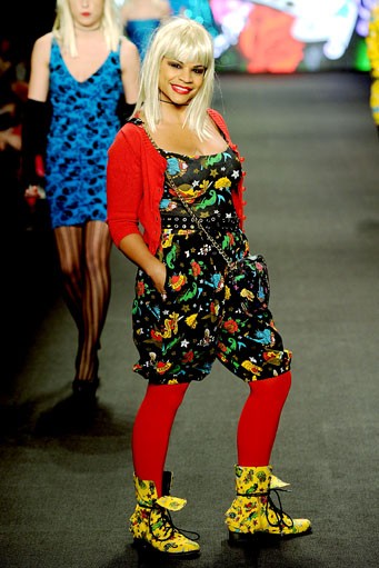 Betsey Johnson, Fall/Winter 2011. New York Fashion Week 2011. [Photo by Frazer Harrison/Getty Images for IMG]