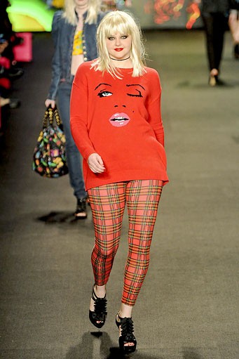 Betsey Johnson, Fall/Winter 2011. New York Fashion Week 2011. [Photo by Frazer Harrison/Getty Images for IMG]
