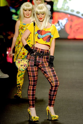 Betsey Johnson, Fall/Winter 2011. New York Fashion Week 2011. [Photo by Frazer Harrison/Getty Images for IMG]