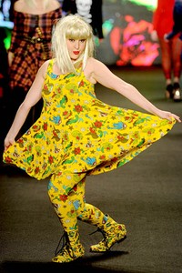 Betsey Johnson, Fall/Winter 2011. New York Fashion Week 2011. [Photo by Frazer Harrison/Getty Images for IMG]