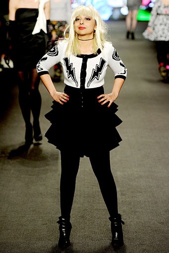 Betsey Johnson, Fall/Winter 2011. New York Fashion Week 2011. [Photo by Frazer Harrison/Getty Images for IMG]