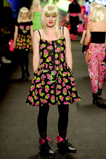 Betsey Johnson, Fall/Winter 2011. New York Fashion Week 2011. [Photo by Frazer Harrison/Getty Images for IMG]