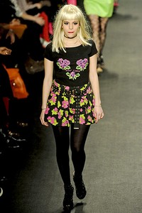 Betsey Johnson, Fall/Winter 2011. New York Fashion Week 2011. [Photo by Frazer Harrison/Getty Images for IMG]