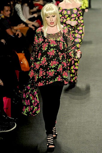 Betsey Johnson, Fall/Winter 2011. New York Fashion Week 2011. [Photo by Frazer Harrison/Getty Images for IMG]