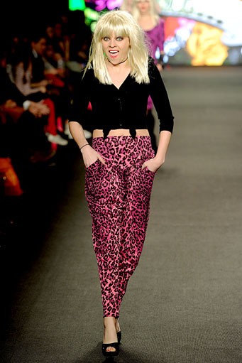 Betsey Johnson, Fall/Winter 2011. New York Fashion Week 2011. [Photo by Frazer Harrison/Getty Images for IMG]