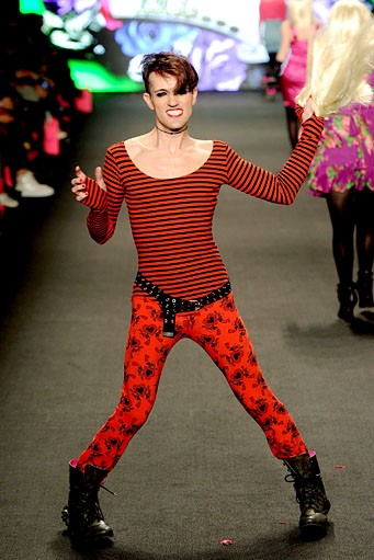 Betsey Johnson, Fall/Winter 2011. New York Fashion Week 2011. [Photo by Frazer Harrison/Getty Images for IMG]