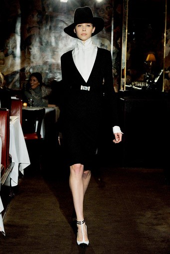 Bill Blass, Fall/Winter 2011. New York Fashion Week 2011. [Photo by Slaven Vlasic/Getty Images]