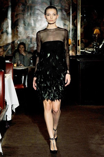 Bill Blass, Fall/Winter 2011. New York Fashion Week 2011. [Photo by Slaven Vlasic/Getty Images]