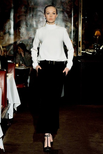 Bill Blass, Fall/Winter 2011. New York Fashion Week 2011. [Photo by Slaven Vlasic/Getty Images]