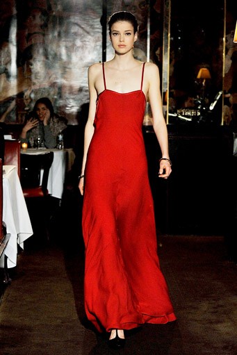 Bill Blass, Fall/Winter 2011. New York Fashion Week 2011. [Photo by Slaven Vlasic/Getty Images]