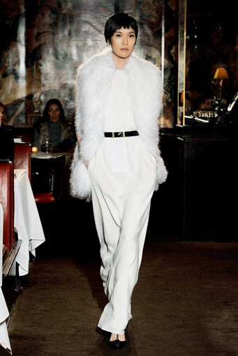 Bill Blass, Fall/Winter 2011. New York Fashion Week 2011. [Photo by Slaven Vlasic/Getty Images]