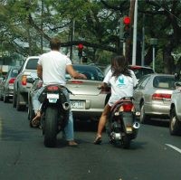 Pengendara Motor di Amerika Banyak yang Tidak Pakai Helm