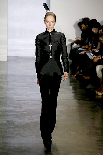 Cushnie Et Ochs, Fall/Winter 2011. New York Fashion Week 2011. [Photo by Andy Kropa/Getty Images]