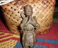 Seorang Petani Pagaralam Sumsel Temukan Patung Buddha