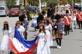 Bendera Perancis di Royal Wedding a la China
