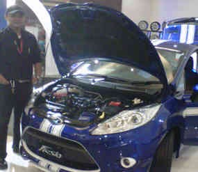 Ford Fiesta Phantom Blue