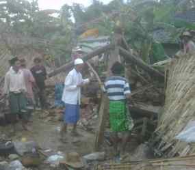 Puting Beliung Terjang Empat Desa, 2 Rumah Ambruk