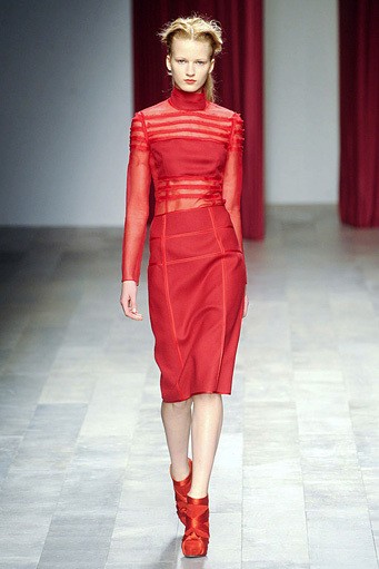 Emilio De La Morena, Fall/Winter 2011. New York Fashion Week 2011. [Photo by Ian Gavan/Getty Images]