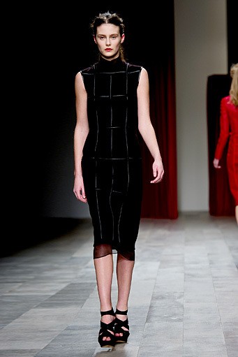 Emilio De La Morena, Fall/Winter 2011. New York Fashion Week 2011. [Photo by Ian Gavan/Getty Images]