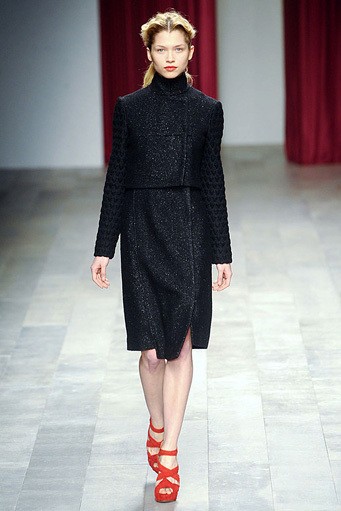 Emilio De La Morena, Fall/Winter 2011. New York Fashion Week 2011. [Photo by Ian Gavan/Getty Images]