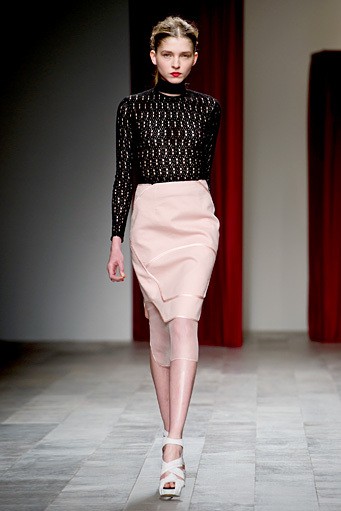 Emilio De La Morena, Fall/Winter 2011. New York Fashion Week 2011. [Photo by Ian Gavan/Getty Images]