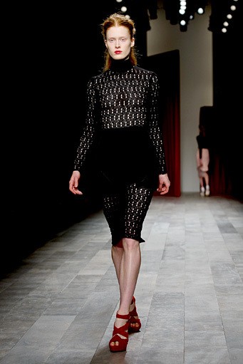 Emilio De La Morena, Fall/Winter 2011. New York Fashion Week 2011. [Photo by Ian Gavan/Getty Images]