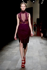Emilio De La Morena, Fall/Winter 2011. New York Fashion Week 2011. [Photo by Ian Gavan/Getty Images]