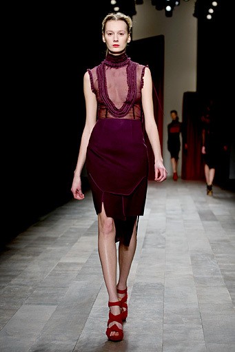 Emilio De La Morena, Fall/Winter 2011. New York Fashion Week 2011. [Photo by Ian Gavan/Getty Images]