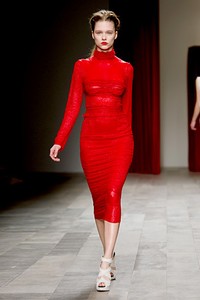 Emilio De La Morena, Fall/Winter 2011. New York Fashion Week 2011. [Photo by Ian Gavan/Getty Images]