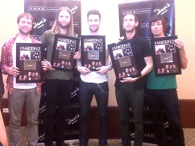 Maroon 5 Jelang Konser di Jakarta