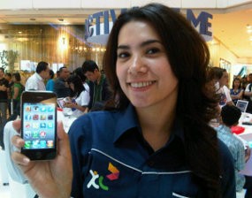 XL Siap Bawa iPhone 4 ke Bandung