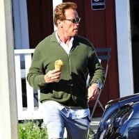 Arnold Schwarzenegger Santai dengan Bentley