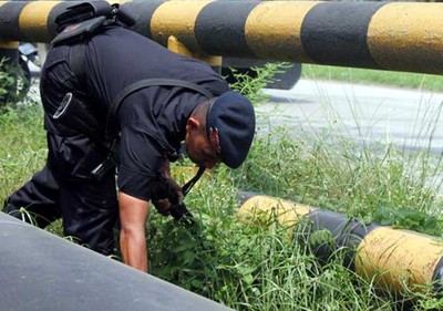 Gegana Sisir Kilang Minyak Pertamina Dumai 
