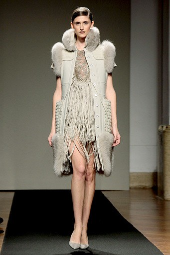 Gaetano Navarra, Fall/Winter 2011. New York Fashion Week 2011. [Photo by Elisabetta Villa/Getty Images]