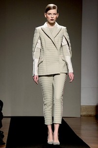 Gaetano Navarra, Fall/Winter 2011. New York Fashion Week 2011. [Photo by Elisabetta Villa/Getty Images]