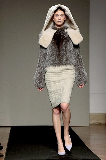 Gaetano Navarra, Fall/Winter 2011. New York Fashion Week 2011. [Photo by Elisabetta Villa/Getty Images]