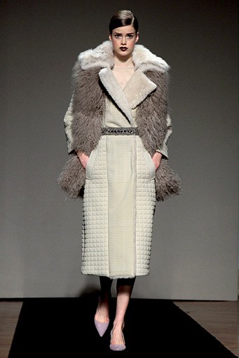 Gaetano Navarra, Fall/Winter 2011. New York Fashion Week 2011. [Photo by Elisabetta Villa/Getty Images]