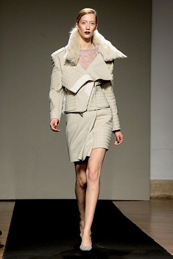 Gaetano Navarra, Fall/Winter 2011. New York Fashion Week 2011. [Photo by Elisabetta Villa/Getty Images]
