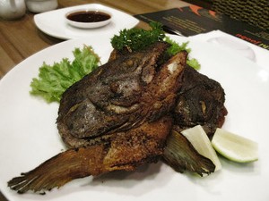 Grilled Salmon Head, Unik dan Asyik!