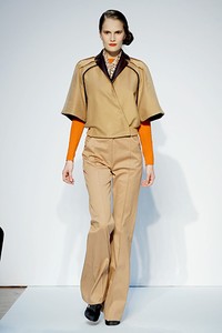 Mila Schon, Fall/Winter 2011. New York Fashion Week 2011. [Photo by Tullio M. Puglia/Getty Images]