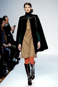 Mila Schon, Fall/Winter 2011. New York Fashion Week 2011. [Photo by Tullio M. Puglia/Getty Images]