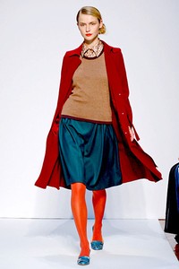 Mila Schon, Fall/Winter 2011. New York Fashion Week 2011. [Photo by Tullio M. Puglia/Getty Images]