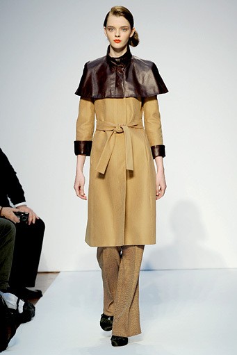 Mila Schon, Fall/Winter 2011. New York Fashion Week 2011. [Photo by Tullio M. Puglia/Getty Images]