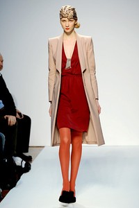 Mila Schon, Fall/Winter 2011. New York Fashion Week 2011. [Photo by Tullio M. Puglia/Getty Images]