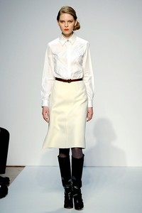 Mila Schon, Fall/Winter 2011. New York Fashion Week 2011. [Photo by Tullio M. Puglia/Getty Images]