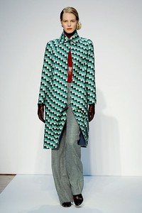 Mila Schon, Fall/Winter 2011. New York Fashion Week 2011. [Photo by Tullio M. Puglia/Getty Images]